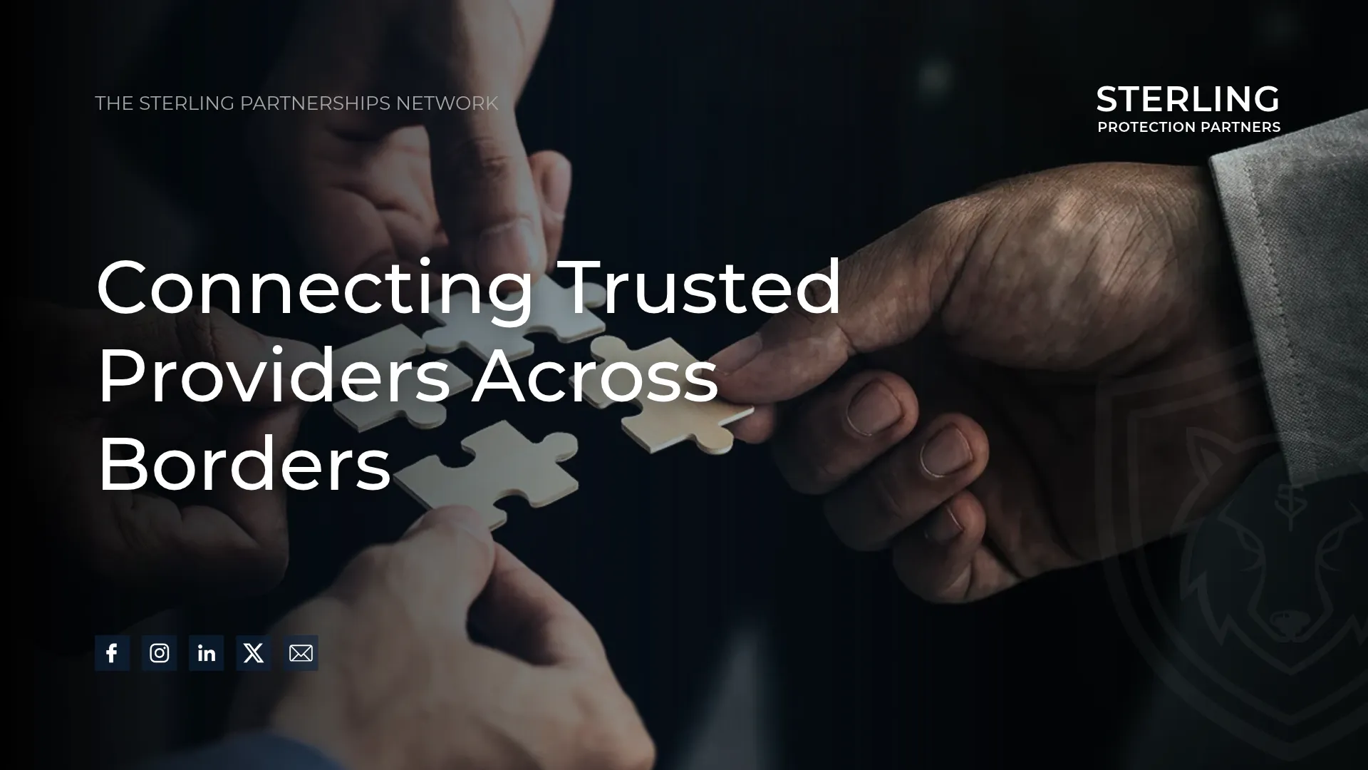 The Sterling Partnerships Network: Connecting Trusted Providers Across Borders